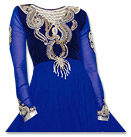 Royal Blue Georgette Suit- Indian Dress