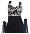 Black Chiffon Suit- Indian Semi Party Dress