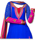 Royal Blue Georgette Suit- Indian Dress