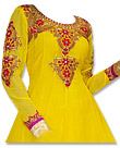 Yellow Georgette Suit- Indian Semi Party Dress