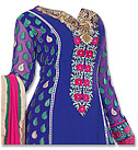 Royal Blue Georgette Suit- Indian Semi Party Dress