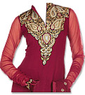 Magenta Chiffon Suit- Indian Dress