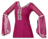 Magenta Chiffon Suit - Indian Dress