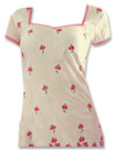 Off-White/Tea Pink Georgette Suit- Pakistani Casual Dress