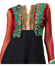 Black Chiffon Suit- Indian Dress