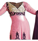 Pink/Purple Georgette Suit