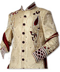 Sherwani 168- Pakistani Sherwani Suit