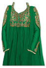 Green Chiffon Suit- Indian Dress