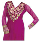 Magenta Georgette Suit- Indian Semi Party Dress