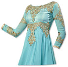 Turquoise Georgette Suit