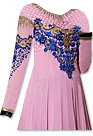 Pink/Blue Georgette Suit- Indian Semi Party Dress