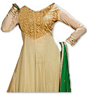 Ivory/Green Chiffon Suit- Indian Dress