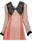 Peach Georgette Suit- Indian Semi Party Dress