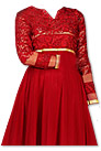 Red Georgette Suit