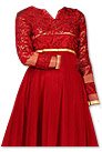 Red Georgette Suit- Indian Semi Party Dress