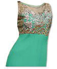 Sea Green Georgette Suit- Indian Semi Party Dress