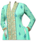 Light Sea Green Georgette Suit- Indian Semi Party Dress