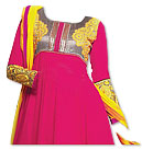 Hot Pink/Yellow Georgette Suit- Indian Semi Party Dress