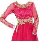 Hot  Pink Chiffon Suit- Indian Dress