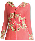 Tea Pink/Beige Chiffon Suit- Indian Dress