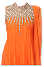 Orange Chiffon Suit