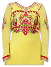 Yellow Georgette Suit- Indian Semi Party Dress