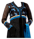 Black Georgette Suit - Pakistani Casual Dress