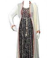 Off-white Net Suit- Indian Dress