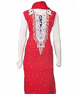 Red Chiffon Suit- Indian Dress