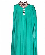 Sea Green Chiffon Suit- Indian Clothes
