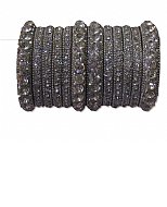 Metallic Bangles - Silver