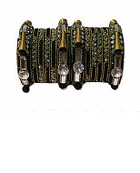 Metallic Bangles - Black