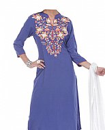 Blueberry Georgette Suit- Pakistani Casual Clothes