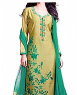 Mehdi/Sea Green Georgette Suit- Indian Dress