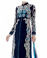 Navy Blue Georgette Suit- Indian Semi Party Dress