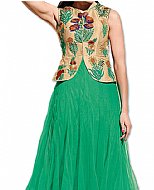 Sea Green Net Suit- Indian Dress