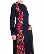 Black Chiffon Suit- Indian Dress