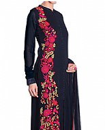 Black Chiffon Suit- Indian Dress