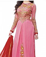 Pink/Red Georgette Suit- Indian Semi Party Dress