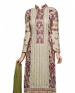 Ivory Chiffon Suit- Indian Dress