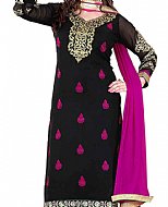 Black Chiffon Suit- Indian Dress