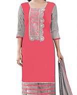 Carrot Pink Georgette Suit- Indian Dress