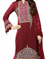 Maroon Georgette Suit- Indian Dress