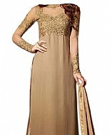 Beige Chiffon Suit- Indian Dress