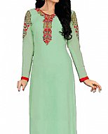 Mint Georgette Suit- Indian Dress