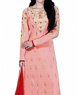 Pink Georgette Suit- Indian Semi Party Dress