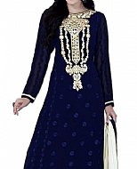 Blue Chiffon Suit- Indian Dress