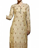 Golden Silk Suit- Indian Dress