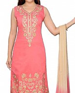 Peach Georgette Suit- Indian Dress