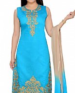 Turquoise Georgette Suit- Indian Dress